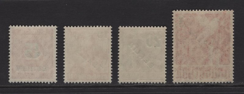 Germany Berlin 1949 Berlin Overprints #9N64-9N67 VF Mint NH