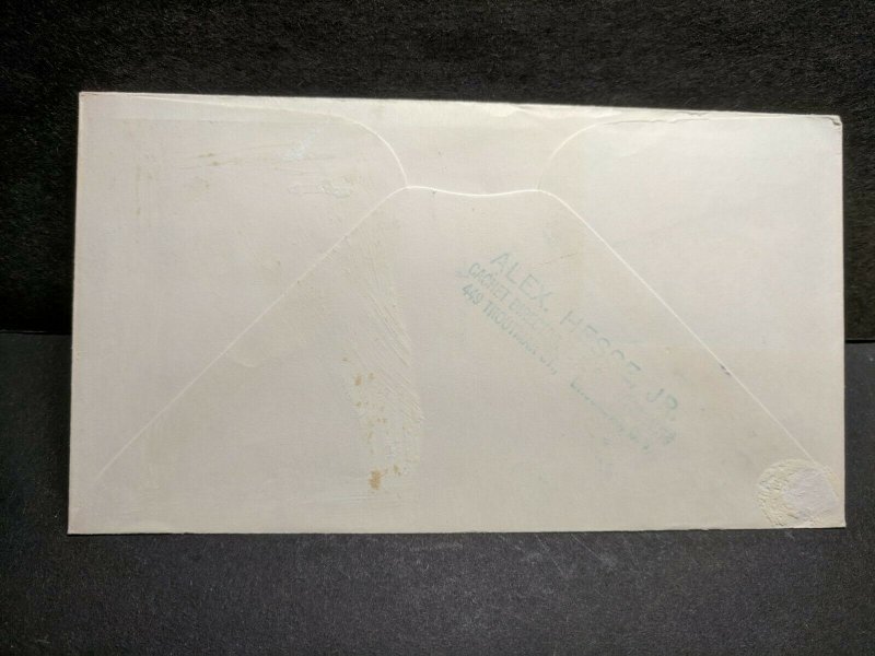 Submarine USS BARRACUDA SS-163 Naval Cover 1941 DEEP DIVE Cachet 