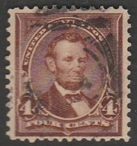 1898 USA Scott Number 279, 280, 280a, 280b, 281, 282, 282C, 283, and 284 Used