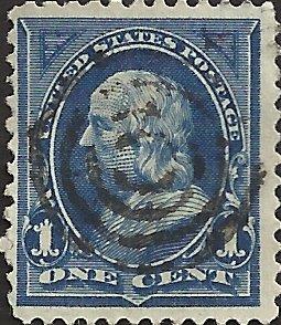 # 264 BLUE USED BEN FRANKLIN