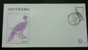 Suriname Birds 1979 Fauna (stamp FDC)