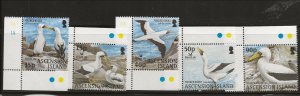 ASCENSION Sc 838-42 NH issue of 2004 - BIRDS 