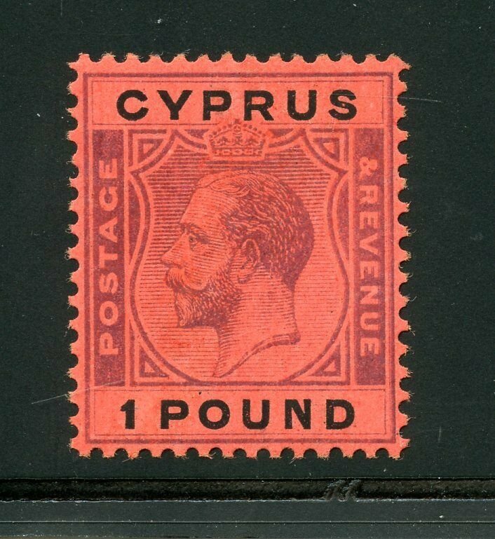 CYPRUS  SCOTT# 110 MINT NEVER HINGED--SCOTT VALUE $350.00 FOR HINGED