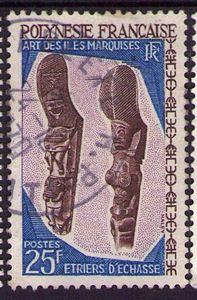FRENCH POLYNESIA   25F ARTIFACTS  NEAT USED      017