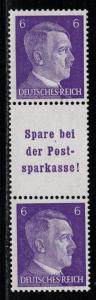 Germany Scott # 510 (2), label A13.4, mint nh, se-tenant, Mi # S285