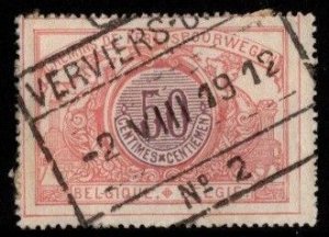 Belgium -  #Q36 Parcel Post  - Used
