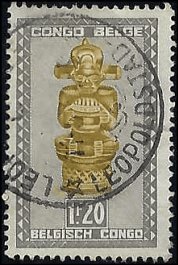 BELGIAN CONGO   #240 USED (4)