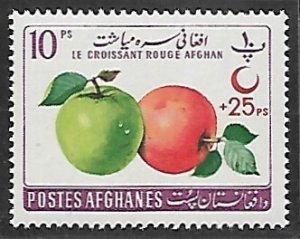 Afghanistan # B45 - Apples, Surcharged - MNH.....{BLW21}