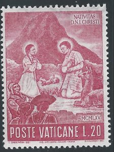 Vatican City #420 20L Peruvian Nativity Scene - MNH