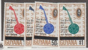 Guyana Scott #249-252 Stamp - Mint NH Set