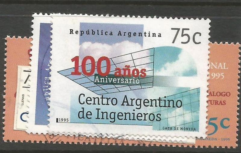 Argentina SC 1862-3, 1884-5 VFU (4cix)