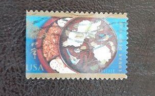 US Scott # 4957; used (49c) forever Chinese New Year, 2015; XF centering