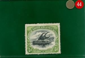 GRED44 British New Guinea Papua 1901 1/2d LAKATOI fine mint MM SG.9 cat £23+