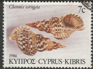 Cyprus, #672 Used From 1986