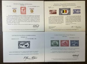 SET OF 48 DIFF USPS SOUVENIR SHOW CARDS 1968-1990 #2 To #70 CLEAN POSTPAID SALE!