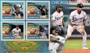 Stamps. Sports Baseball 2024 year 1+1 sheets perforated  NEW