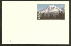 USA   Scott  UXC27  Mount Ranier     MNH