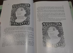 Doyle's_Stamps: The U.S. Ten Cent Stamps of 1855-1859 @1960 Neinken