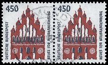 GERMANY   #1539 USED PAIR (1)