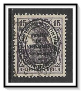 Allenstein #17 German Issues Overprinted Used