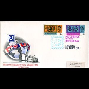 G.B. 1970 - Comm.Envelope-Phil.Exhib
