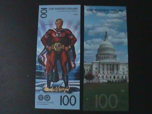 UNITED STATES-2024-AMERICAN PRESIDENT DONALD TRUMP $100 POLYMER NOTE-EST.$15