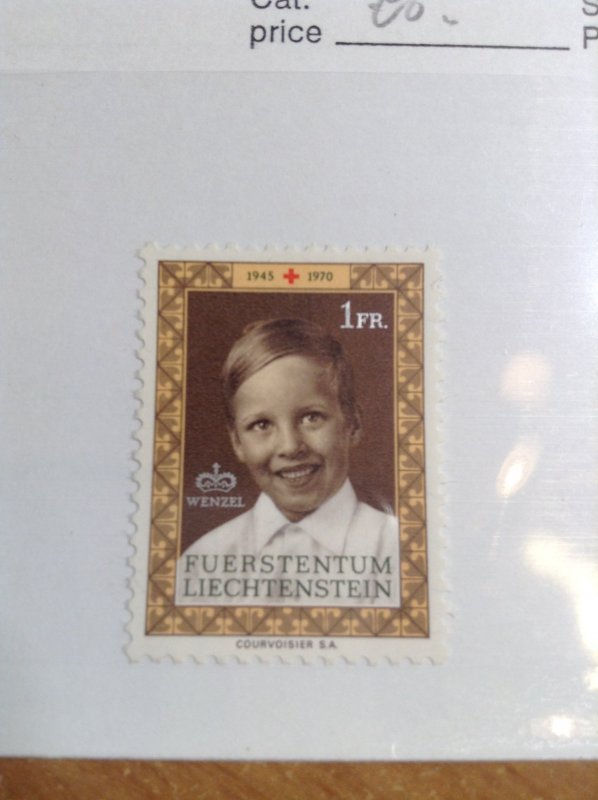 Liechtenstein  #  465  MNH