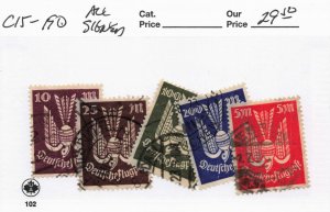 GERMANY  c15-19   USED   ALL SIGNED