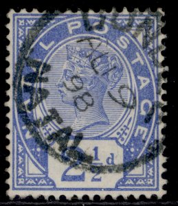 SOUTH AFRICA - Natal QV SG113, 2½d bright blue, FINE USED.