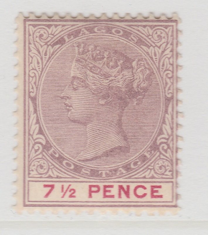 British Colony Nigeria Lagos 1894 7 1/2d Wmk Crown CA MNH** Stamp A22P19F8982