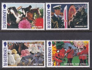 Guernsey 636-639 MNH VF