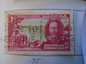 Southern Rhodesia  # 33  used
