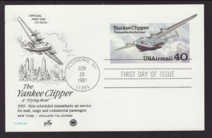 US UXC25 Yankee Clipper PCS U/A FDC