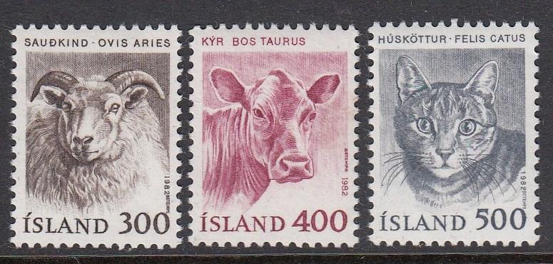 Iceland 556-8 Animals mnh