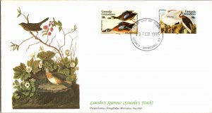 Grenada, Worldwide First Day Cover, Birds, Flowers, Worldwide First Day Cover