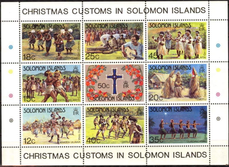 Solomon Islands 1983 Christmas S/S MNH