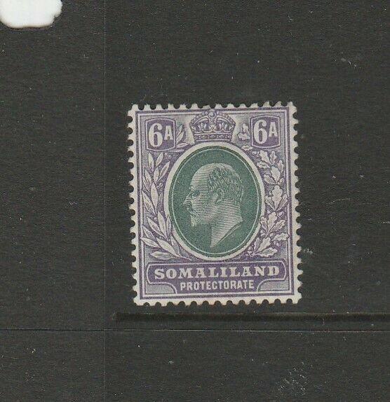 Somaliland 1904 Crown CA 6As MM SG 38