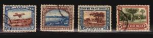 SWA SOUTH WEST AFRICA NAMIBIA EARLY USED STAMPS POSTMARKS CANCEL German Paquebot