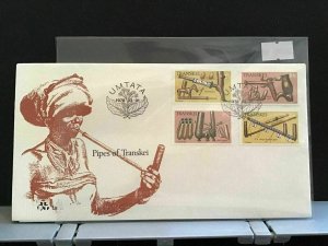 Transkei 1978 Pipes of Transkei stamps cover R27990