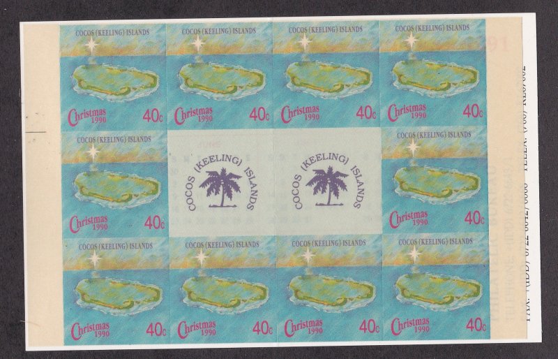 Cocos Islands # 222a, Christmas - Island, Souvenir Sheet, NH 1/2 Cat.