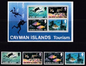 Cayman Isl, Fauna, Fishes, Marine Life, Diving, Tourism MNH / 1977