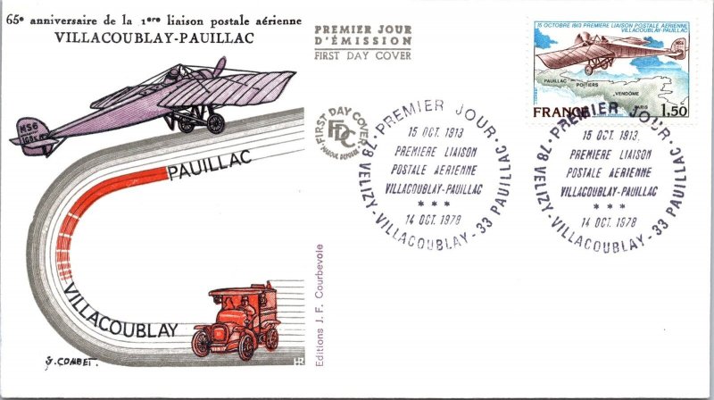 FDC France 1978 - Villacoublay-Pauillac - F37877