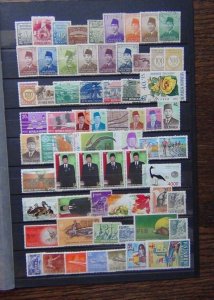 Indonesia Mainly Used range of commemorative and definitive issues Used