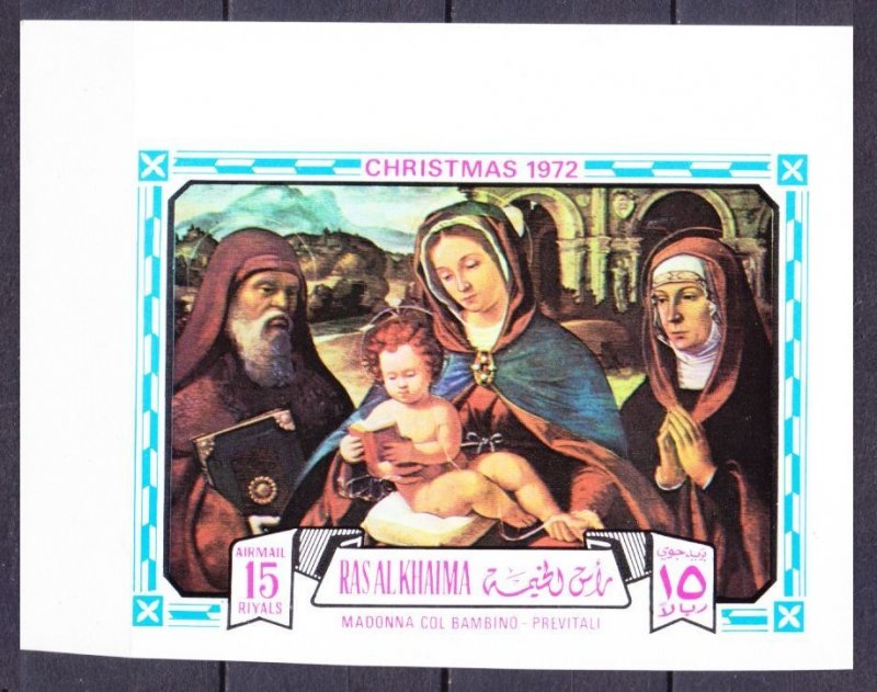 1972 Ras Al Khaimah 893b Painting / Christmas 17,00 €