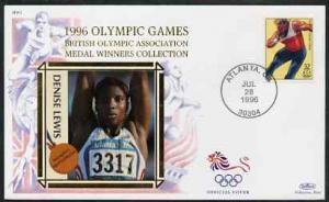 United States 1996 Atlanta Olympics 32c Shot Putt on illu...