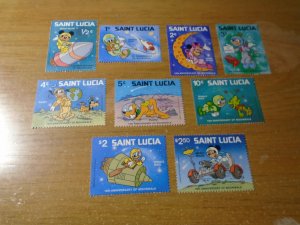 St Lucia  #  491-99  MNH