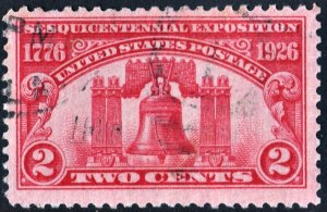 SC#627 2¢ Liberty Bell Issue (1926) Used