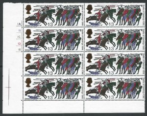 1966 Battle of Hastings 1/3 (Ord) - Listed Club Flaw - Cylinder Block - MNH 