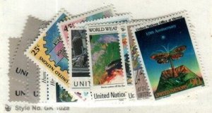 United Nations (NY) Scott 546-71 Mint NH (1989 issues) [TG1408]