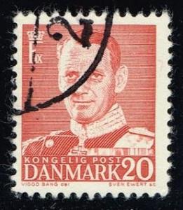 Denmark #307 King Frederik IX; used (0.25)
